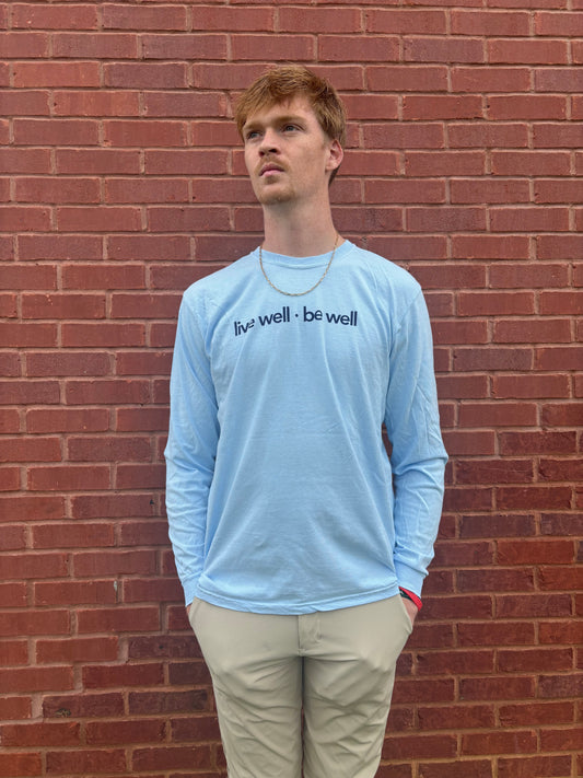 live well be well - longsleeve tee